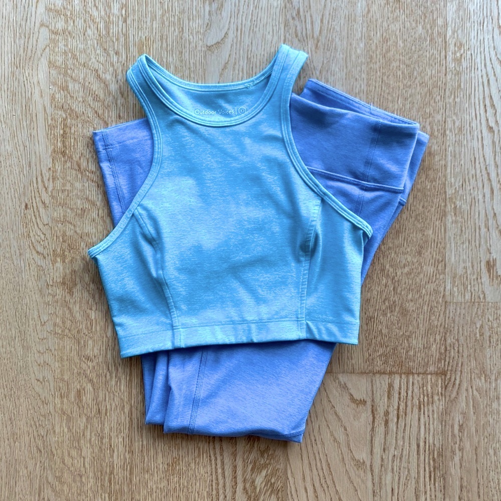 Outdoor Voices Athena Crop Top